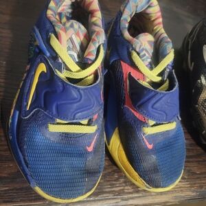 Nike Kids Sneakers Blue Yellow Pink